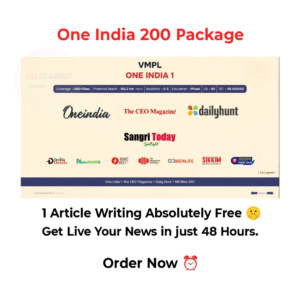 One India 200 PR Package – Best PR Coverage For Global Reach