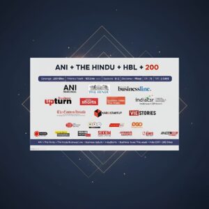 Premium Media Coverage: ANI, The Hindu, BusinessLine & 200+ Top Sites | India Shorts, Upturn, IndiaCSR